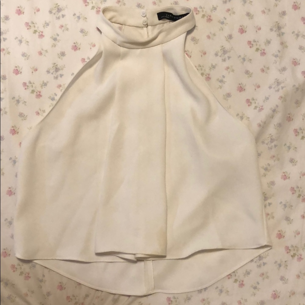 Zara top White